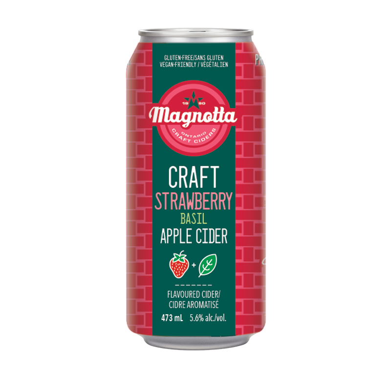 Craft Strawberry Basil Apple Cider