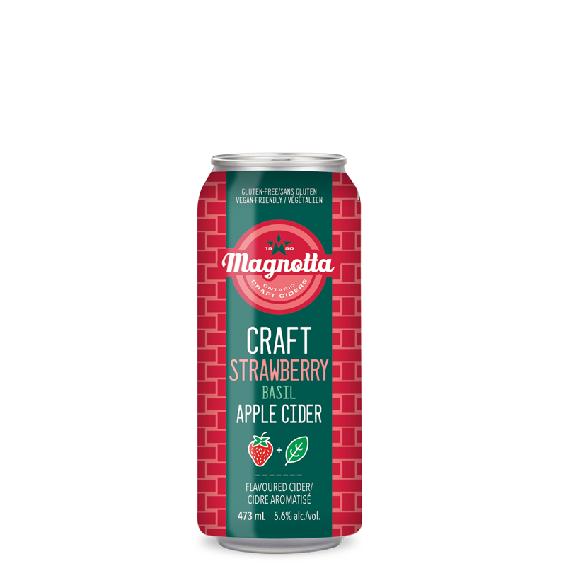 Craft Strawberry Basil Apple Cider