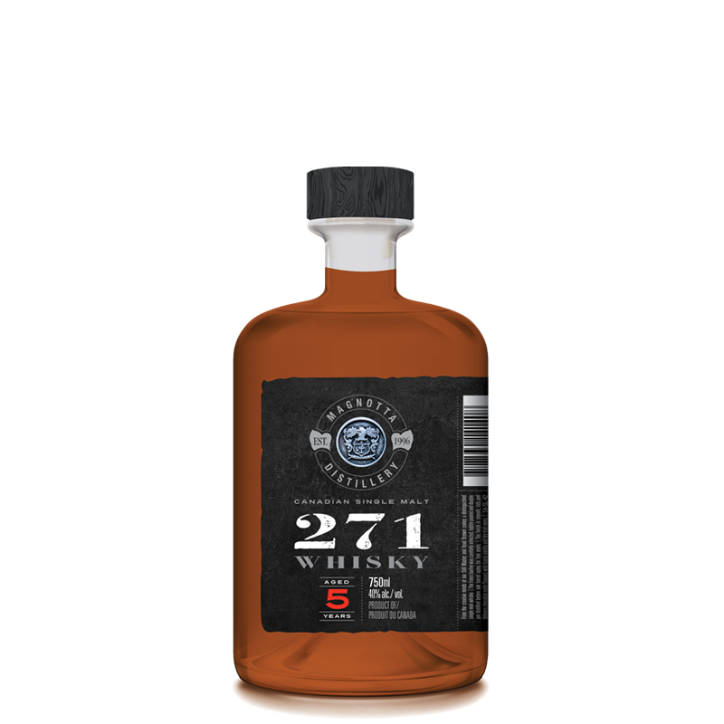 Canadian Single Malt 271 Whisky Oak Barrel 5 Years Aged