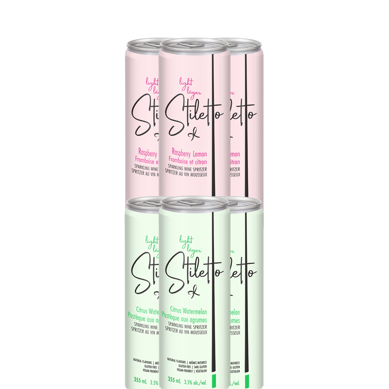 Stiletto Light Spritzer Variety Pack