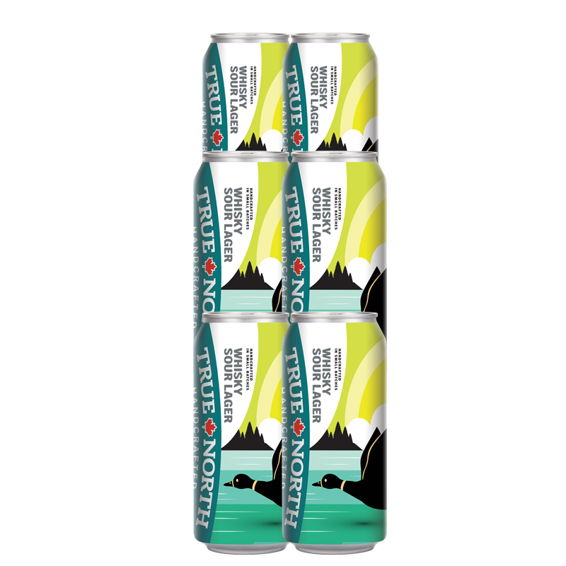 True North Whisky Sour Lager - 6 Pack