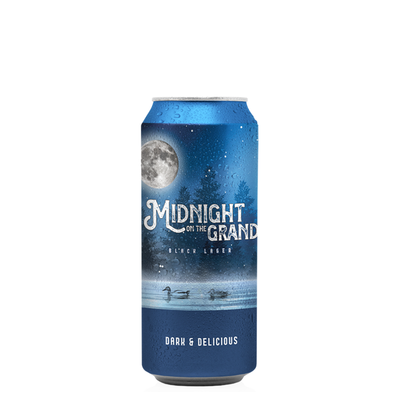 Midnight on the Grand Black Lager