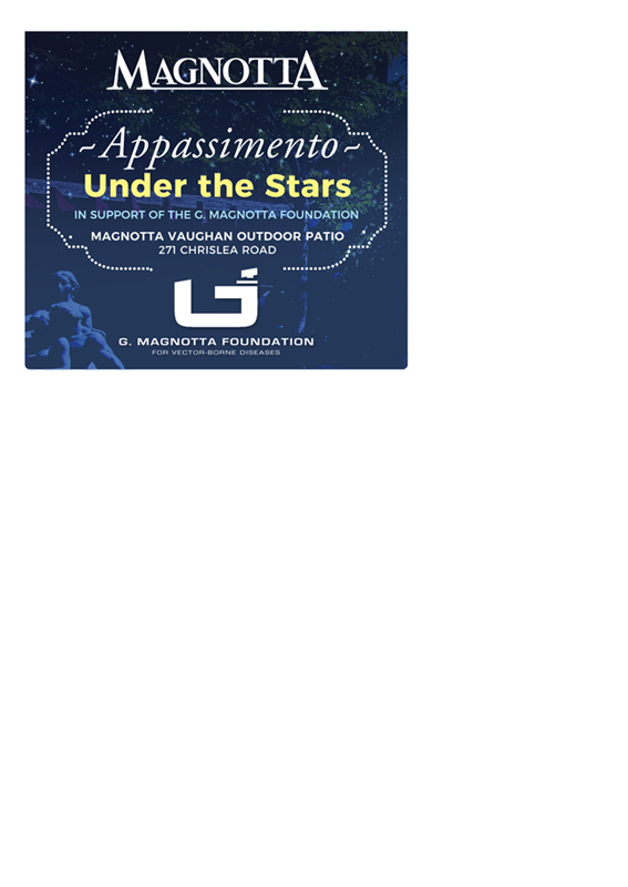 Appassimento Under the Stars Event - Vaughan