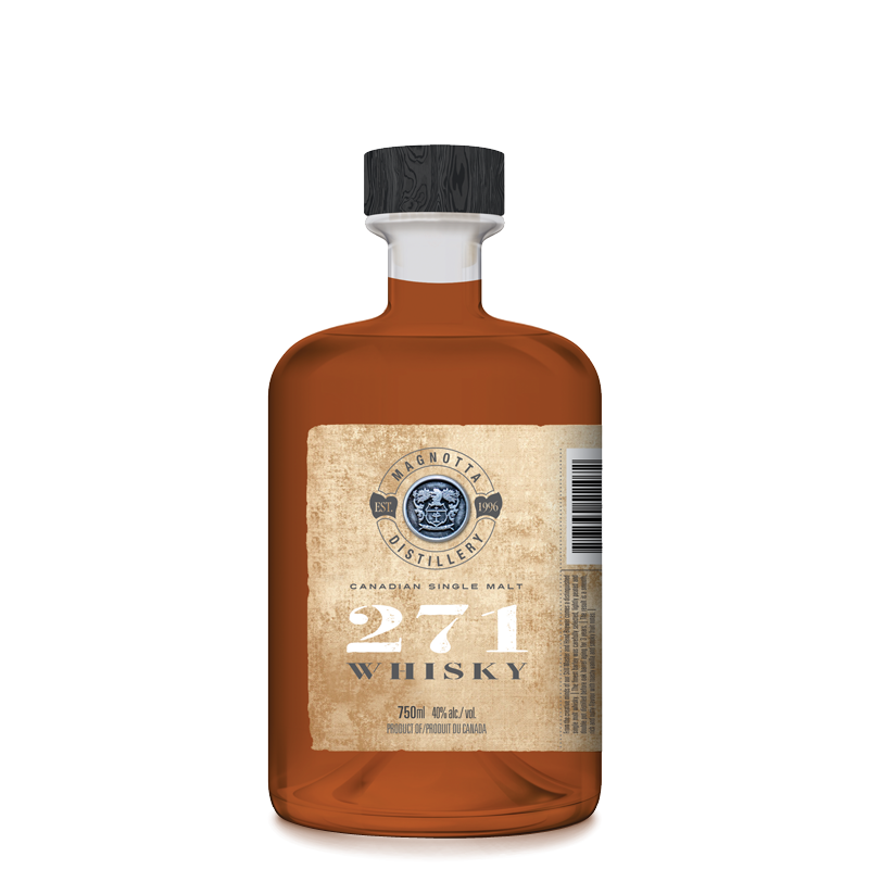 Canadian Single Malt 271 Whisky Oak Barrel 3 Years Aged
